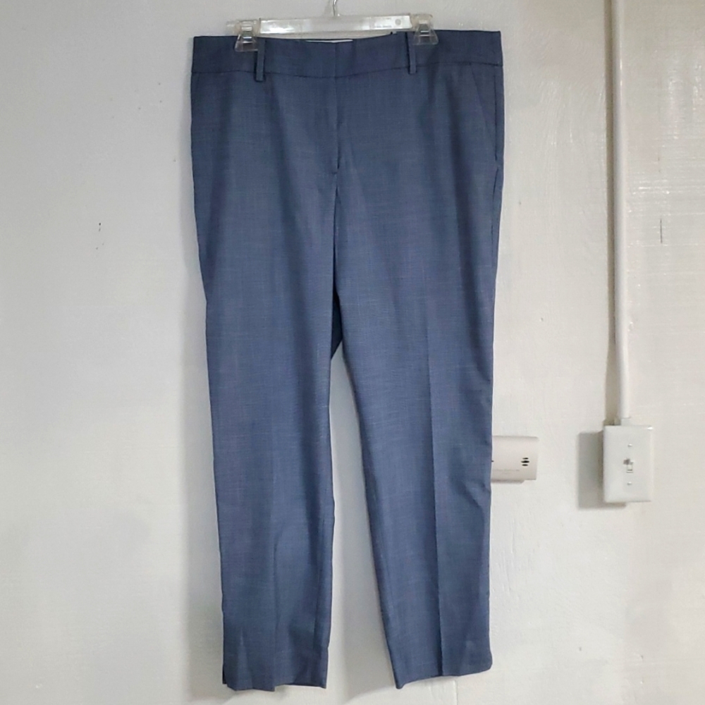 NWT Talbots Hampshire Ankle Pants in Mills Navy Blue